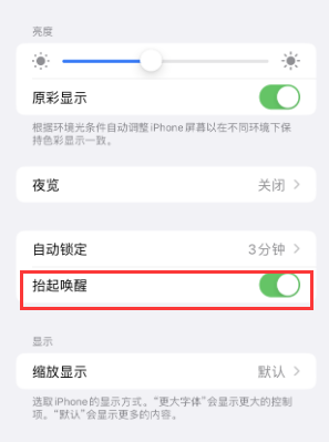 涟源苹果授权维修站分享iPhone轻点无法唤醒怎么办