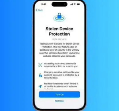 涟源苹果授权维修店分享被盗设备保护功能开启方法