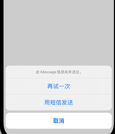 涟源apple维修iPhone上无法正常发送iMessage信息